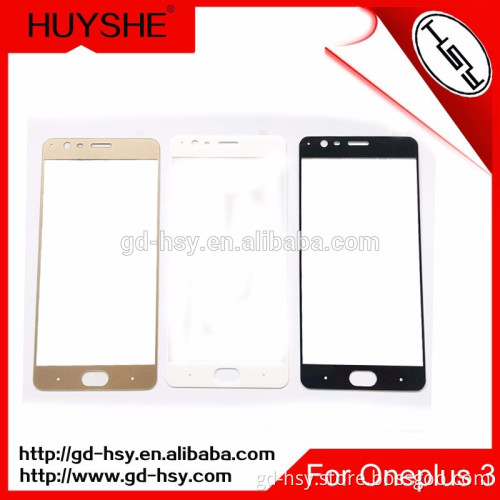 HUYSHE OnePlus 3 9H Explosion-proof Edge-to-edge Tempered Glass 0.2mm Full Cover Screen Protector for One Plus 3 A3000 A3003